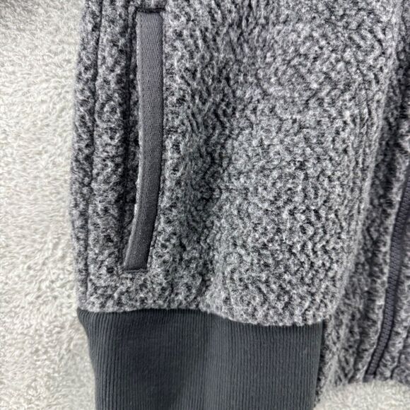 Patagonia Jacket Womens XS Gray Fleece Full Zip Pockets Rib Cuff Hem Woolyester - Picture 6 of 16